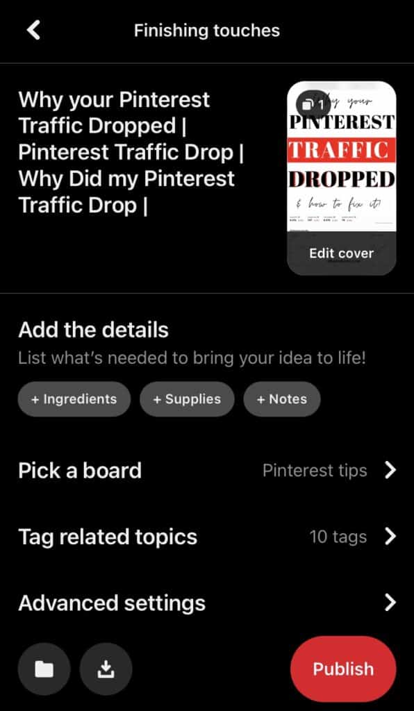 how to use idea pins on Pinterest